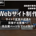 ココナラさんのプロ認定｢Webサイト制作｣